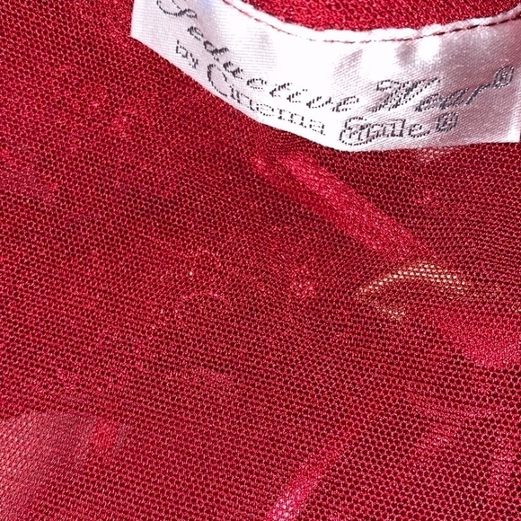 Vintage Cinema Etoile Chiffon Flyaway Babydoll - Picture 6 of 6